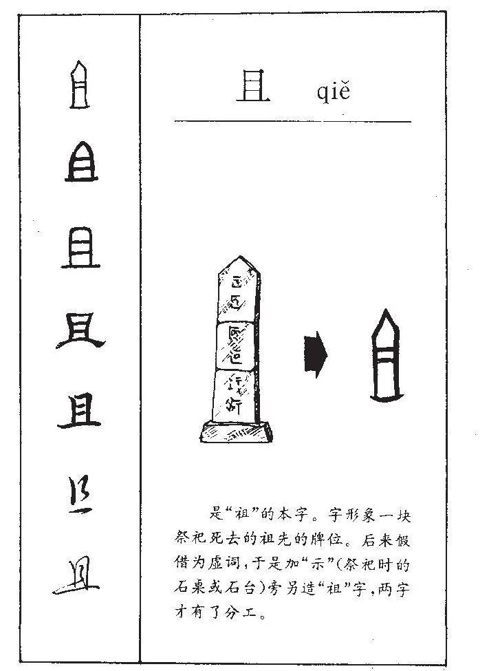 且字字源