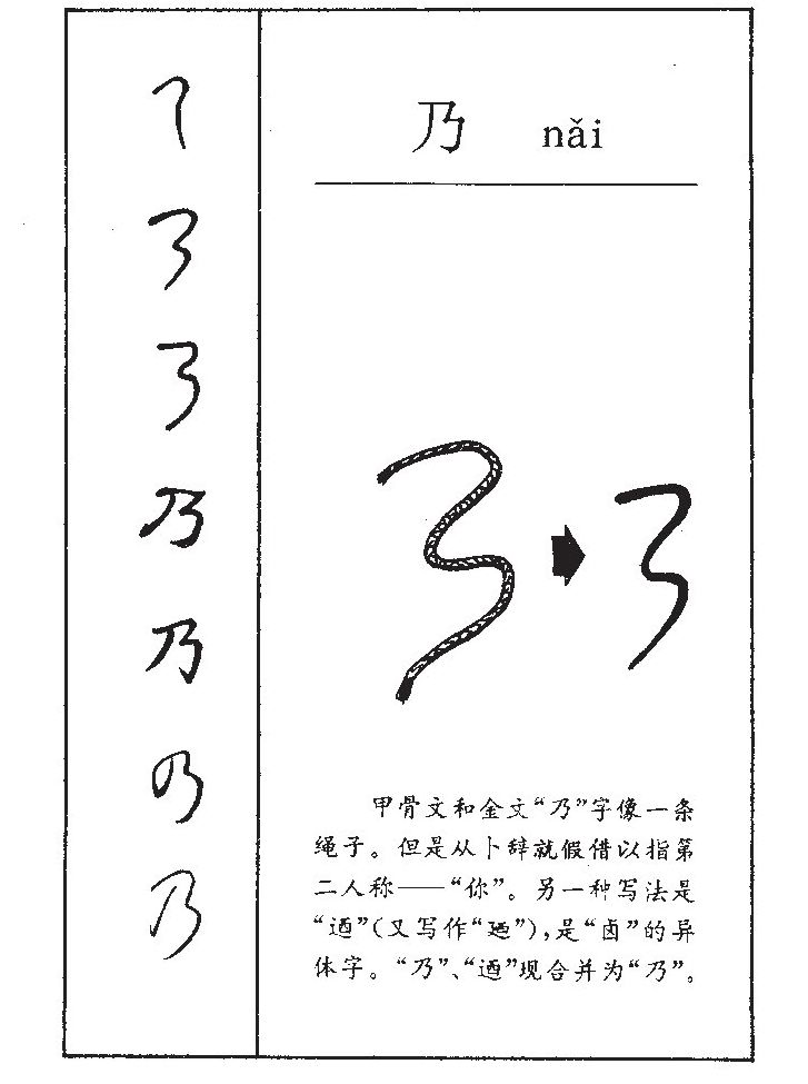 乃字字源
