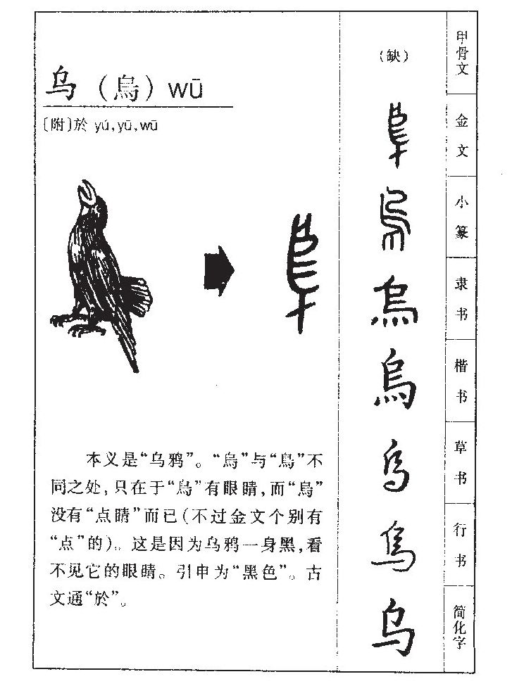 乌字字源