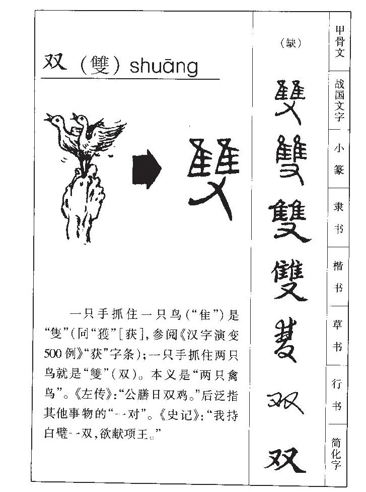 双字字源