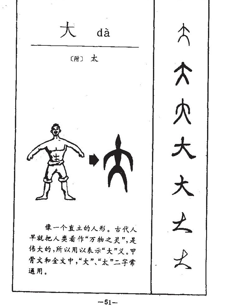 大字字源