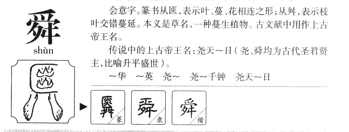 舜字字源