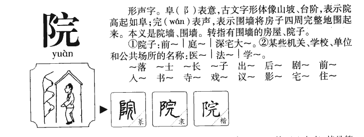 院字字源